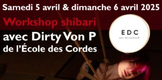 Atelier shibari clermont ferrand ecole des cordes dirtyvonp