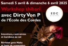 Workshop shibari Clermont-Ferrand